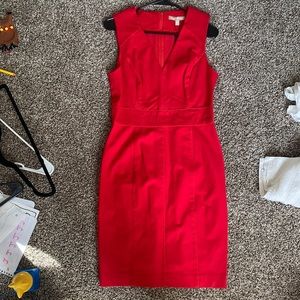 Banana Republic red dress
